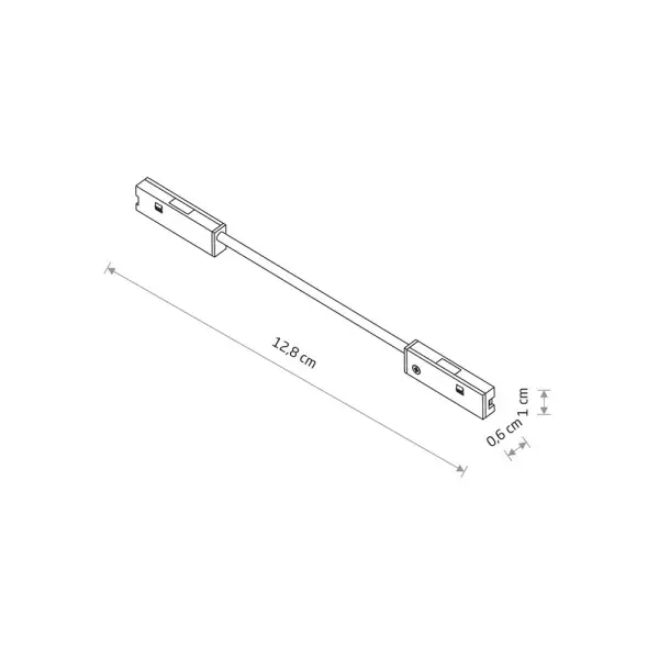 Соединитель угловой проводной Nowodvorski 11735 NANO-LVM Corner Conductive Module IP20 черный - фото №1
