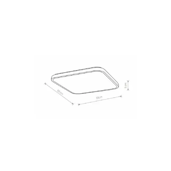 Светильник Nowodvorski 39171 AGNES SQUARE LED WHITE 64W CN - фото №4 Светильник Nowodvorski 39171 AGNES SQUARE LED WHITE 64W CN - фото №4