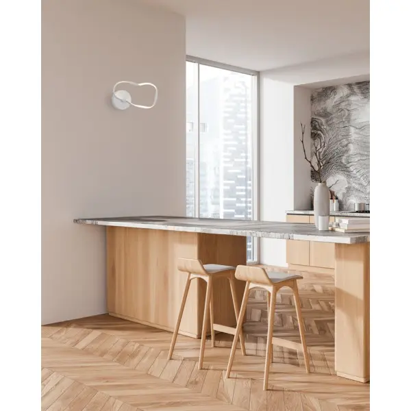 Бра, настенный светильник Italux WL-22782-WH Amaya LED 1x20W 3000K-6000K 1200Lm IP20 белый - фото №1 Бра, настенный светильник Italux WL-22782-WH Amaya LED 1x20W 3000K-6000K 1200Lm IP20 белый - фото №1