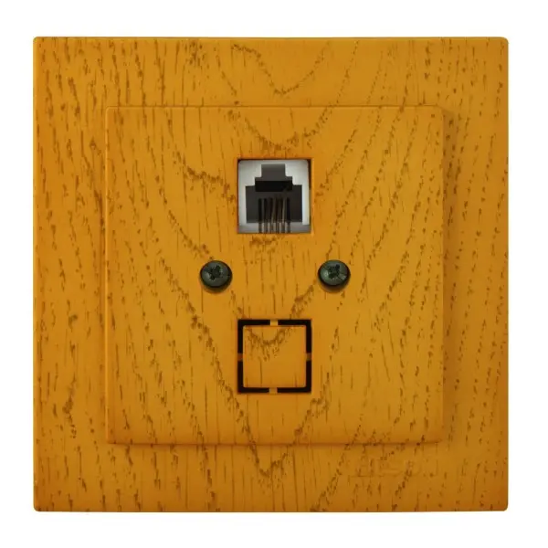 Розетка Nilson Touran дуб телефонна ( 24251040 )