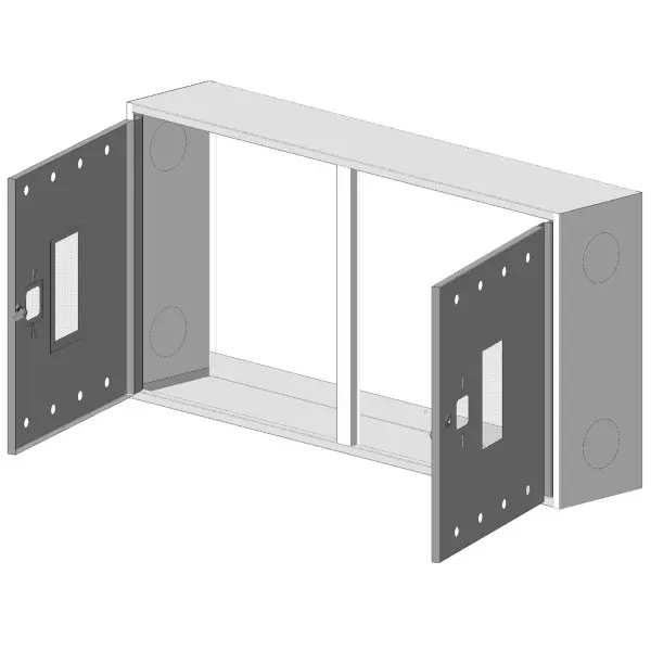 Пожарный щит Билмакс Б00029979 ШП 12060 У (белый без кассеты)