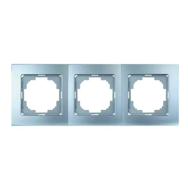 Рамка Nilson Touran срібло 3-на ( 24130093 )