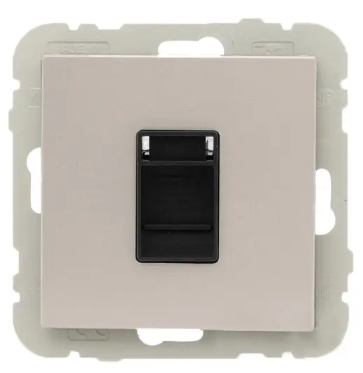 Телефонная розетка Logus 21251 TPE RJ11 (жемчуг)