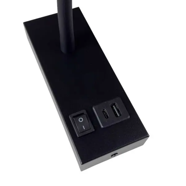 Светильник настенный Violux SNAKE USB+Type-C 5W 4200K 250Lm IP20 черный ( 552101 ) - фото №5 Светильник настенный Violux SNAKE USB+Type-C 5W 4200K 250Lm IP20 черный ( 552101 ) - фото №5