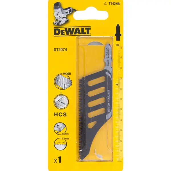 Пильное полотно DeWALT DT2074 по древесине, ДСП, МДФ, столярным плитам, фанере и пластику (1шт) - фото №1 Пильное полотно DeWALT DT2074 по древесине, ДСП, МДФ, столярным плитам, фанере и пластику (1шт) - фото №1