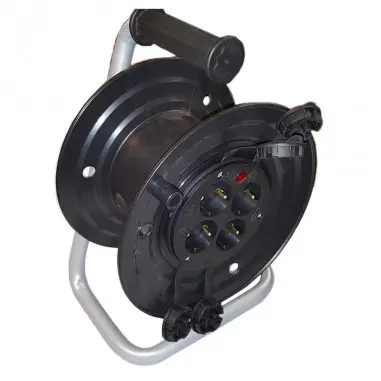 Катушка переносная без провода Bemis BM9-3103-0000 16А 4шт ПВС 3x1,5 IP44 50м (7.5.1.115375) - фото №1 Катушка переносная без провода Bemis BM9-3103-0000 16А 4шт ПВС 3x1,5 IP44 50м (7.5.1.115375) - фото №1