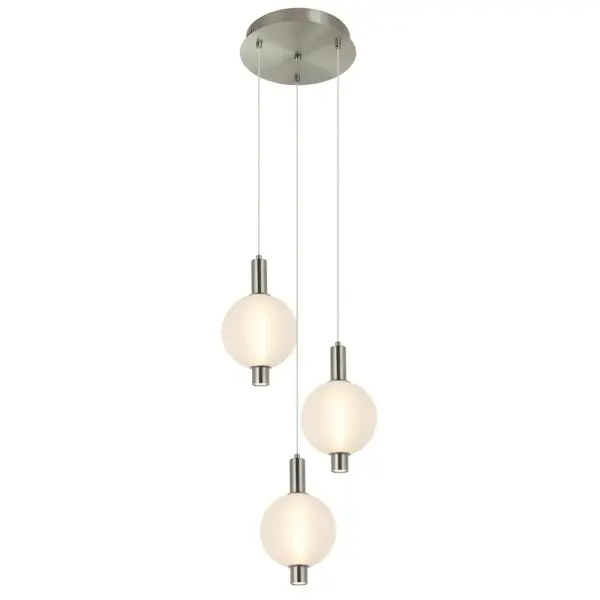 Подвесной светильник, люстра Italux PND-83631-3-SC-WH Lenti LED 3x18W 3000K 1507Lm IP20 серый - фото №2 Подвесной светильник, люстра Italux PND-83631-3-SC-WH Lenti LED 3x18W 3000K 1507Lm IP20 серый - фото №2