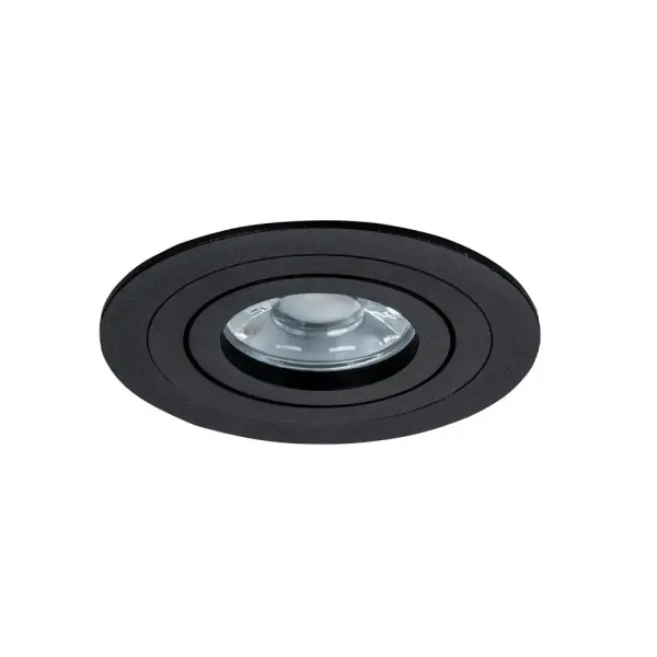 Точечный светильник врезной Oledim 7771301 TS23B ALU GU10 1x10W IP20 Черный