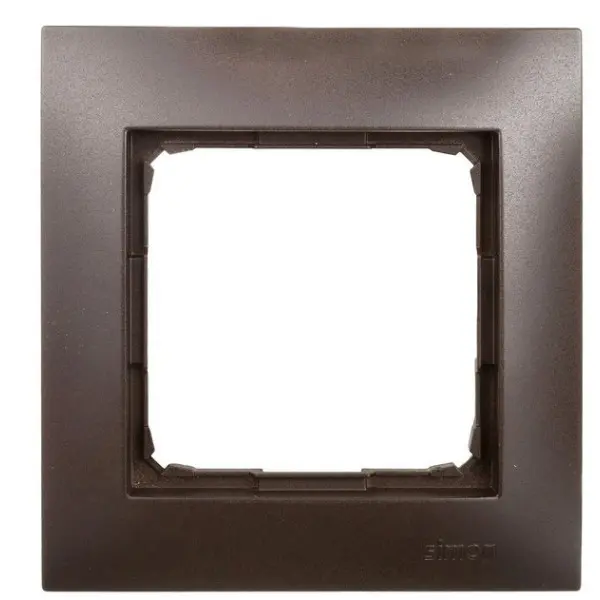 Одинарна рамка Kontakt Simon Simon 54 Premium DR1/46 (бронза)