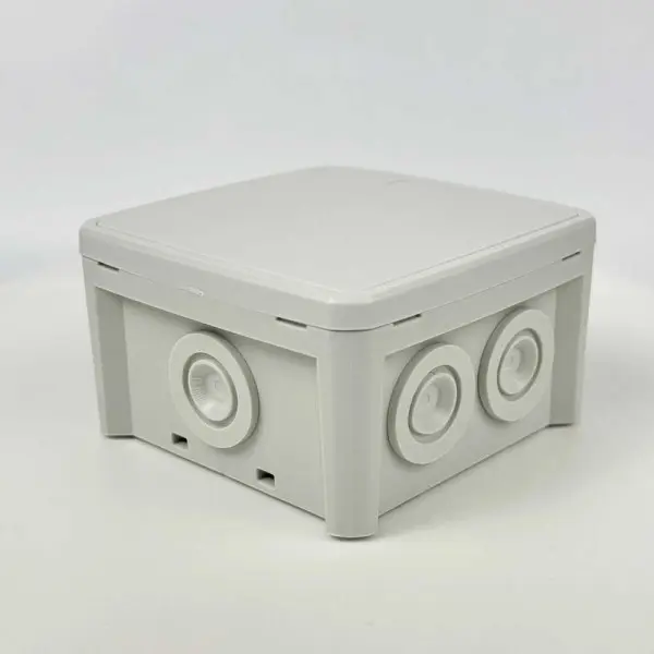 Коробка розподільча СКІМ K85-0 88х88х52 сіра IP54 ( B1102017 ) - фото №3