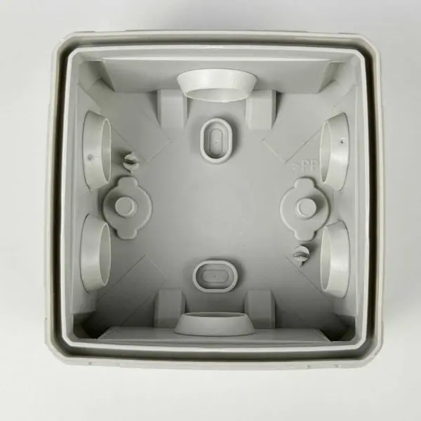 Коробка розподільча СКІМ K85-0 88х88х52 сіра IP54 ( B1102017 ) - фото №5