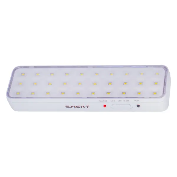 Аварийный светильник E.Next e.emerg.stand.9830C.led.3/6h.IP20 3/6 часов (l0680001) - фото №1
