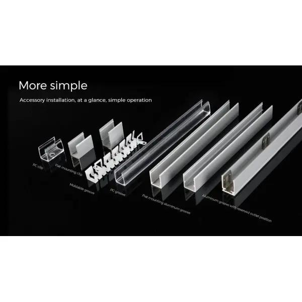 Гнучкий неон COLORS 24V IP67 9,6W 520Lm 3000K 5м (NMS1217-PLUS-WW) - фото №7