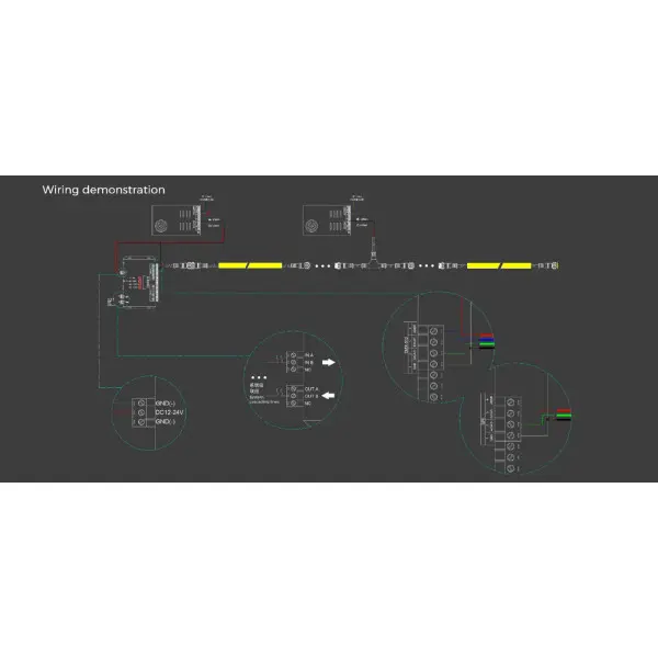 Гнучкий неон COLORS 24V IP67 9,6W 520Lm 3000K 5м (NMS1217-PLUS-WW) - фото №8