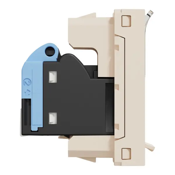 Комп'ютерна розетка RJ45 Schneider Electric Unica New NU341044 cat5 UTP 1м бежева - фото №2 Комп'ютерна розетка RJ45 Schneider Electric Unica New NU341044 cat5 UTP 1м бежева - фото №2