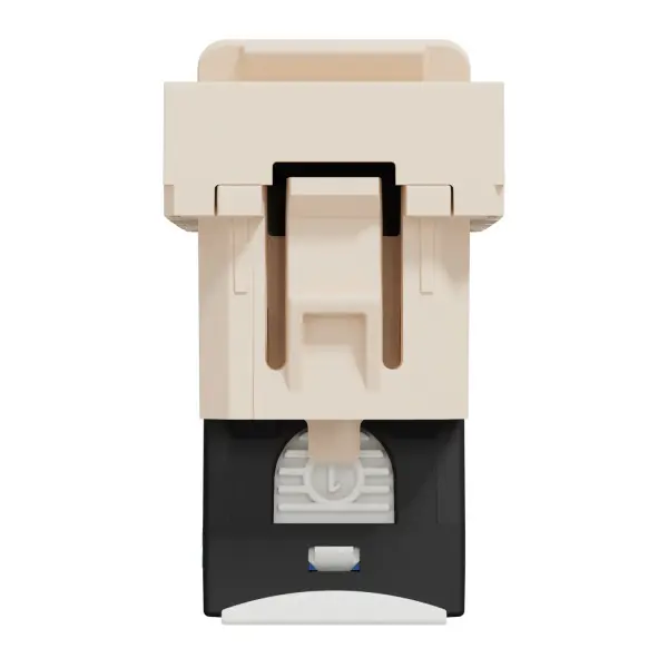 Комп'ютерна розетка RJ45 Schneider Electric Unica New NU341044 cat5 UTP 1м бежева - фото №3 Комп'ютерна розетка RJ45 Schneider Electric Unica New NU341044 cat5 UTP 1м бежева - фото №3