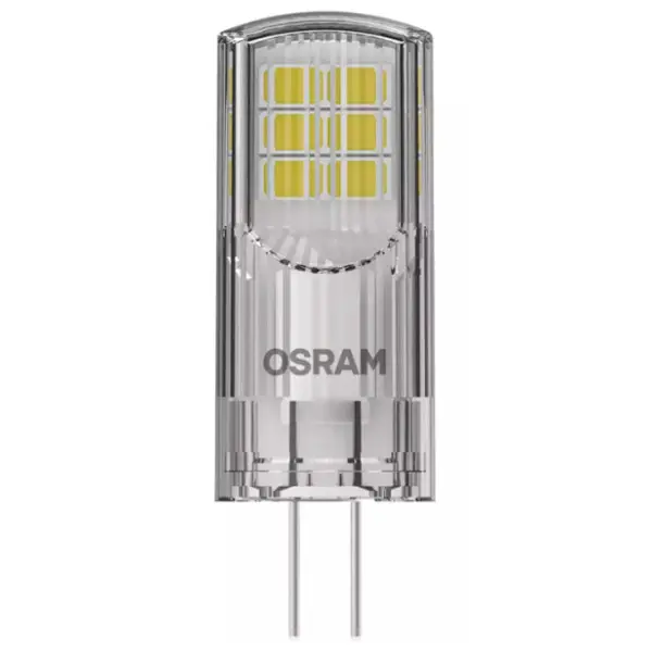Світлодіодна лампа Osram LED PIN30 2,6W/827 12V CL G4 10x1 320° (4058075431997) Світлодіодна лампа Osram LED PIN30 2,6W/827 12V CL G4 10x1 320° (4058075431997)