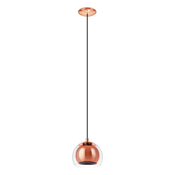 Подвесной светильник, люстра Eglo 94589 Rocamar E27 1x60W IP20 медный - фото №3