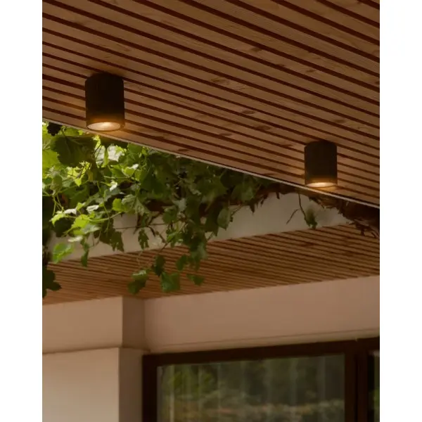 Уличный светильник Nordlux 2518316003 Kyklop Ripple GU10 1x15W IP54 черный - фото №1 Уличный светильник Nordlux 2518316003 Kyklop Ripple GU10 1x15W IP54 черный - фото №1