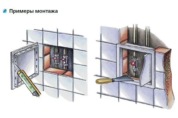 Двері ревізійні Vents Д 200×400 - фото №2