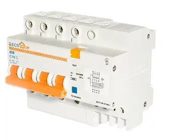 Выключатель дифференциального тока ECOHOME ДВ 3P+N 16A 30мА (ECO030020001)