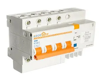 Выключатель дифференциального тока ECOHOME ДВ 3P+N 16A 30мА (ECO030020001) - фото №3