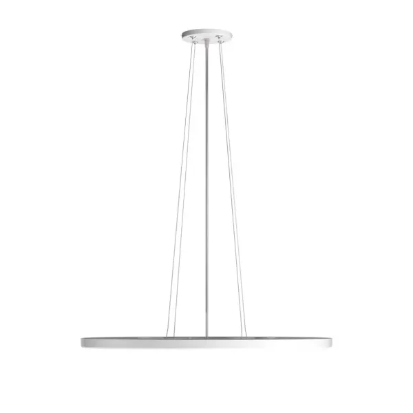 Подвесной светильник, люстра светодиодная Italux PND-72843-480R-36W-WH Manito Led 1x36W 2800K/4000K/6000K 4300Lm IP40 Белая - фото №2