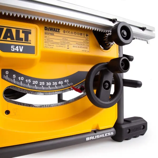 Дисковая пила аккумуляторная DeWALT DCS7485N - фото №4