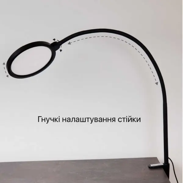 Светильник настольный LED FLEX 10W 3000-6500К белый Violux ( 541001 ) - фото №6