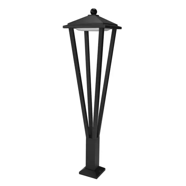 Уличный светильник Italux OFL-22474-L-BK Bons LED 1x12W 3000K 590Lm IP54 черный