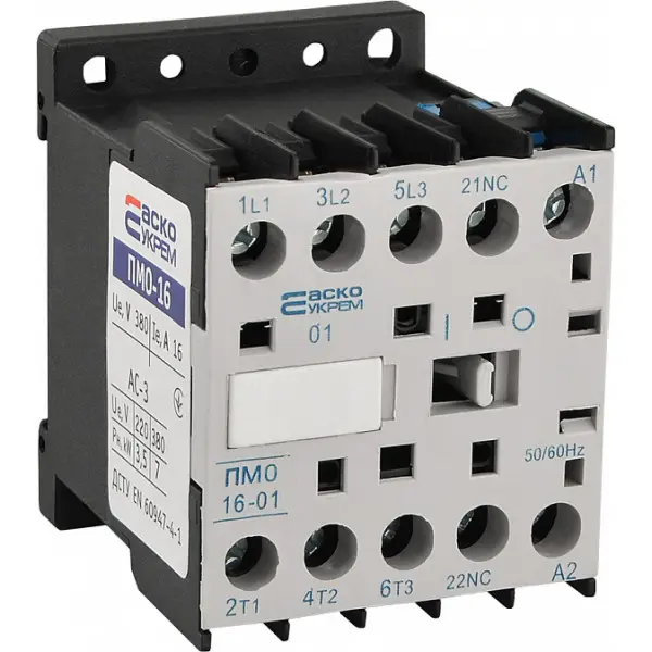 Миниконтактор Аско-Укрем ПМ 0-16-01 D7 42В LC1-K1601 (A0040010150) Миниконтактор Аско-Укрем ПМ 0-16-01 D7 42В LC1-K1601 (A0040010150)