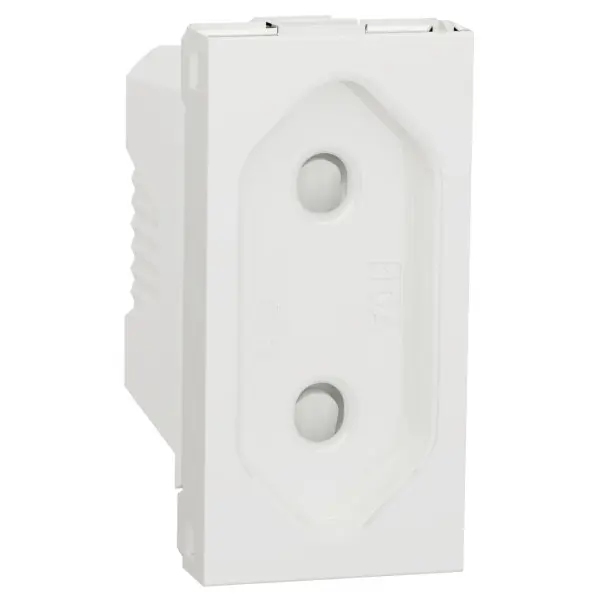 Розетка Schneider Electric NU303118 (винтовой зажим) 10А 1М (белая) Розетка Schneider Electric NU303118 (винтовой зажим) 10А 1М (белая)