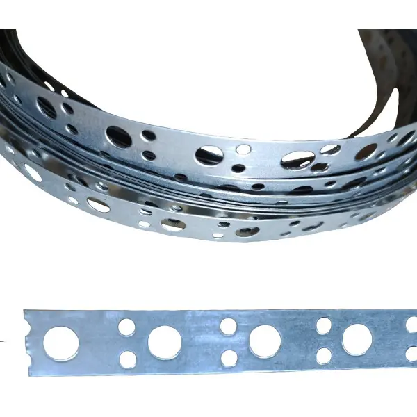 Перфорована монтажна стрічка TNSy СМП12х0,35 25м (TNSy5503479) - фото №1