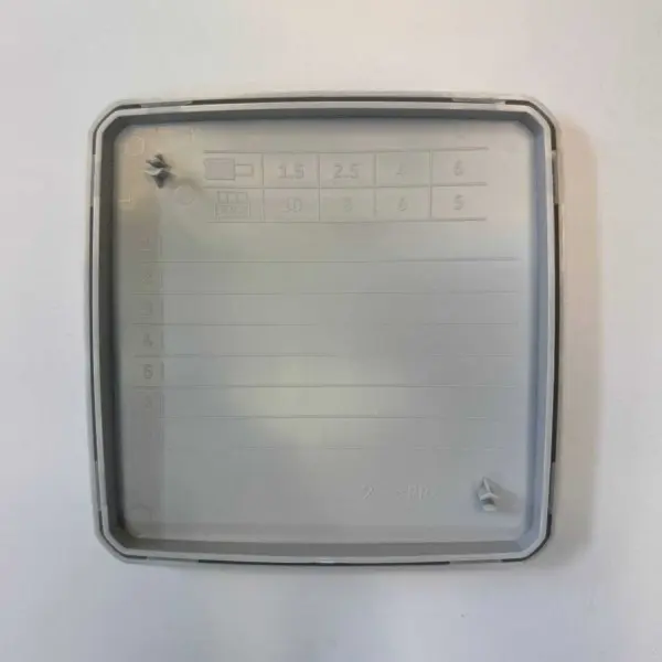 Коробка распределительная СКИМ 114х114х40 серая IP54 ( B1102025 ) - фото №2 Коробка распределительная СКИМ 114х114х40 серая IP54 ( B1102025 ) - фото №2