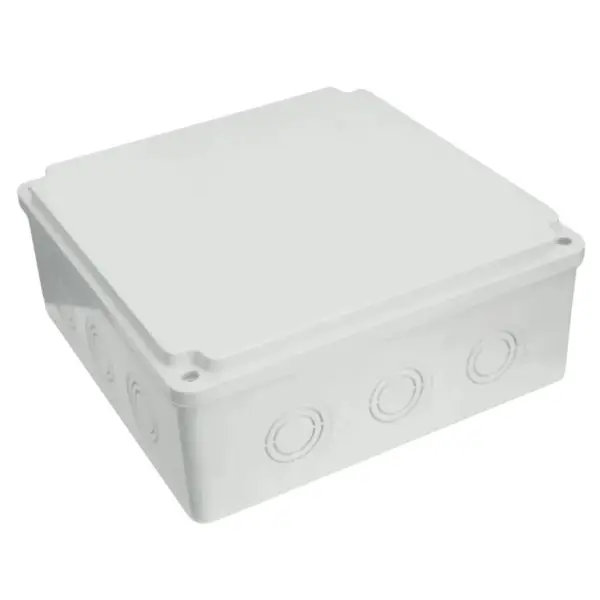 Монтажная коробка UEC для открытой установки 200х200х80мм IP65 (UKO11-200-200-080-IP65-U) Монтажная коробка UEC для открытой установки 200х200х80мм IP65 (UKO11-200-200-080-IP65-U)