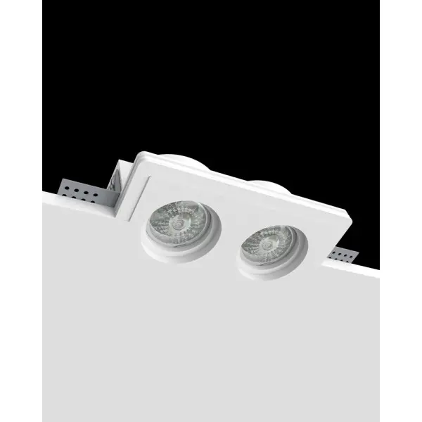 Точечный светильник Promin Double S GU10/G5.3 2x10W IP20 Wh