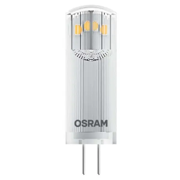 Светодиодная лампа Osram LED PIN20 CL 1,8W/827 12V G4 300° (4058075431966) Светодиодная лампа Osram LED PIN20 CL 1,8W/827 12V G4 300° (4058075431966)