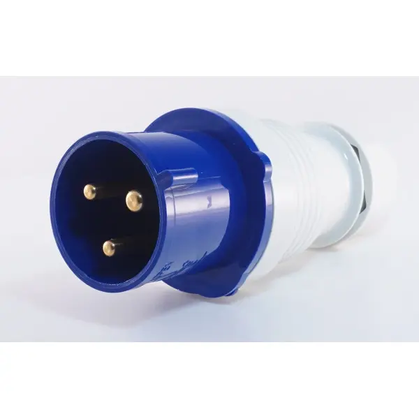 Силовой штекер на кабель WALTHER WL230306 (2P+E) 32А 230V IP44 - фото №5
