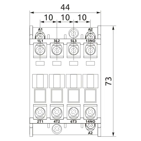 Магнитный пускатель Promfactor FC-1/6А 1NC AC24В (FC11006024) - фото №1