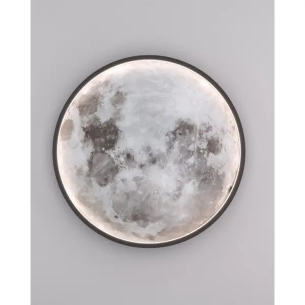Бра, настенный светильник Kloodi WA-MOON 400 CCT LED 1x12W 3000K-6000K IP20 Bk - фото №1 Бра, настенный светильник Kloodi WA-MOON 400 CCT LED 1x12W 3000K-6000K IP20 Bk - фото №1