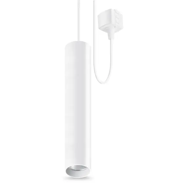 Подвесной трековый светильник Videx 10Вт 4100K (VL-ST-10034W) белый