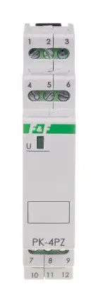 Допоміжне реле F&F PK-4PZ-230V - фото №3