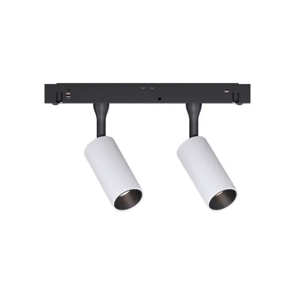 Магнитный трековый светильник Kloodi KDMG-SPOT30 2x3W 4K WH LED 480Lm IP20 белый Магнитный трековый светильник Kloodi KDMG-SPOT30 2x3W 4K WH LED 480Lm IP20 белый