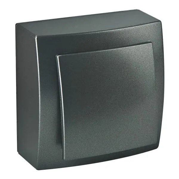 Выключатель Nilson Themis антрацит 1кл ( 26161001 )