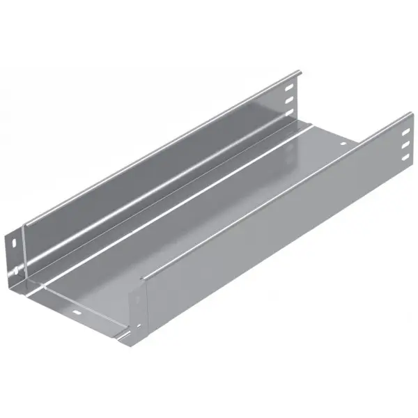 Неперфорированный лоток METAKSAN FDK 110 06 PG 100х100 3000мм 0,6мм - фото №1