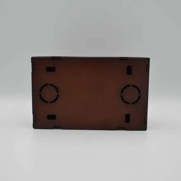 Розетка Nilson Themis орех 2-я с заземлением ( 26271025 ) - фото №5