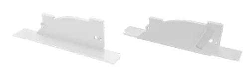 Заглушка Lumines для типу PERO з отвором права білий