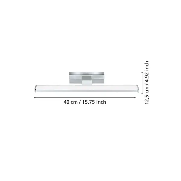 Світильник підсвітка для дзеркала Eglo 96064 Pandella LED 1x8W 4000K 900Lm IP44 хром - фото №4 Світильник підсвітка для дзеркала Eglo 96064 Pandella LED 1x8W 4000K 900Lm IP44 хром - фото №4