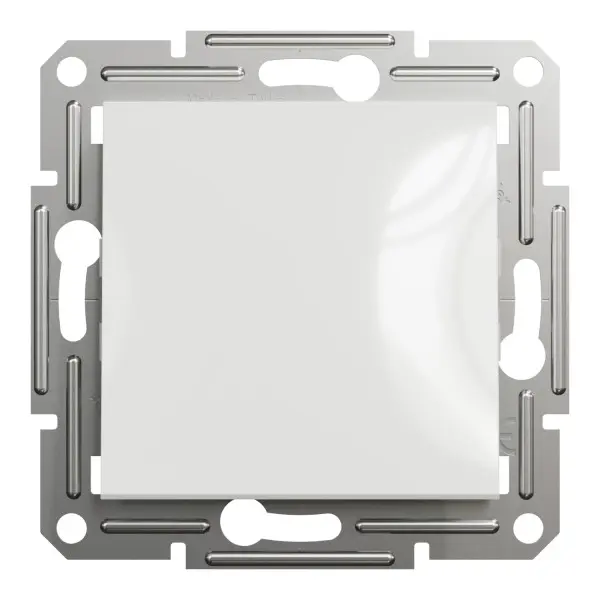 Выключатель одноклавишный Schneider Electric Asfora без рамки белый (EPH0170121) - фото №3
