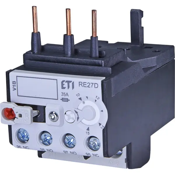 Тепловое реле ETI 004642411 RE 27D-15 (10-15A) для CEM9...CEM25 Тепловое реле ETI 004642411 RE 27D-15 (10-15A) для CEM9...CEM25